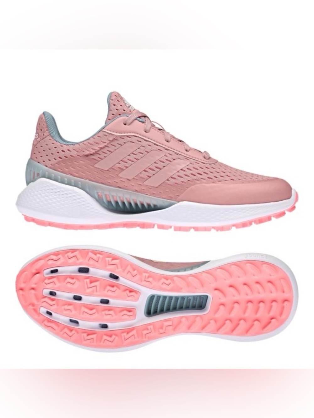 Adidas Women's Summervent Spikeless Golf Shoe - Pink